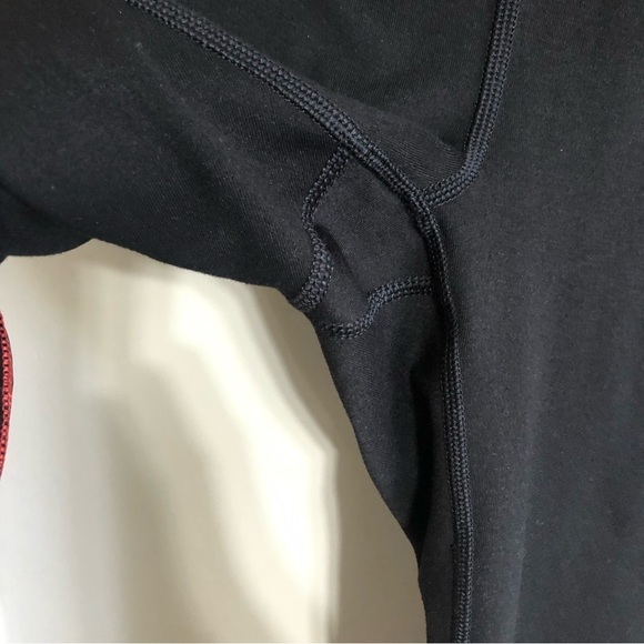Powerhold by Fabletics Black with Red Stitching Leggings Size Small - Picture 7 of 7